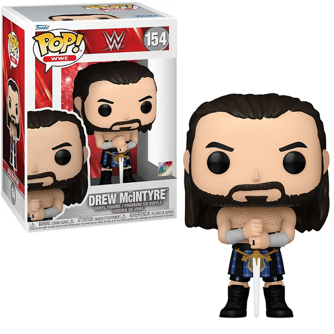  Drew McIntyre #154 - Wrestling Funko Pop! WWE 