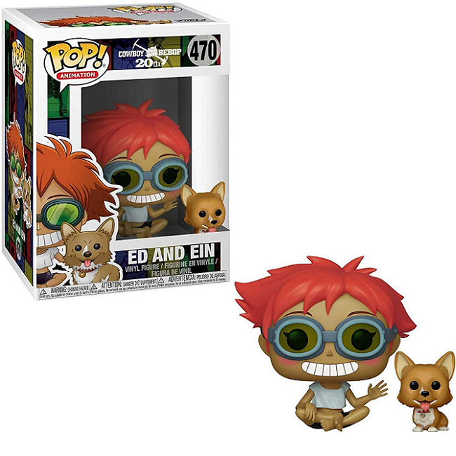  Ed and Ein #470 - Cowboy Bebop Funko Pop! Animation 