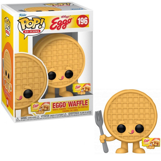  Eggo Waffle #196 - Kelloggs Funko Pop! Ad Icons 