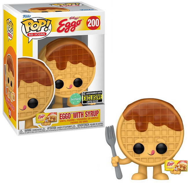  Eggo with Syrup #200 - Kelloggs Funko Pop! Ad Icons [Scented EE Exclusive] 