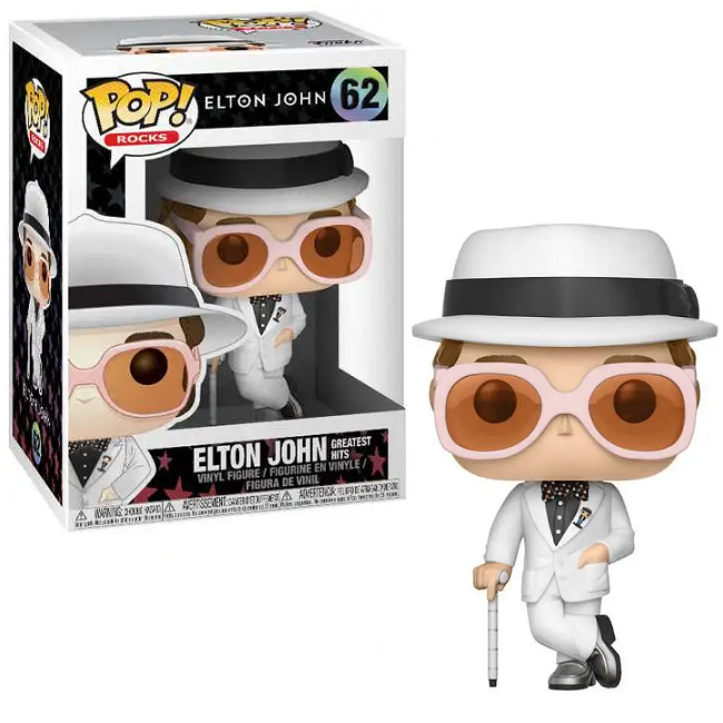 Elton John #62 - Elton John Funko Pop! Rocks [Greatest Hits] 