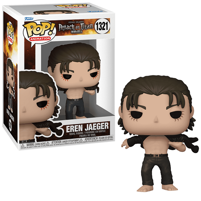  Eren Jaeger #1321 - Attack on Titan Funko Pop! Animation 