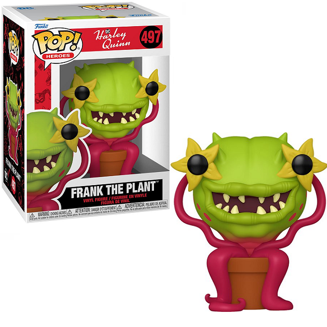  Frank The Plant #497 - Harley Quinn The Animated Series Funko Pop! Heroes 