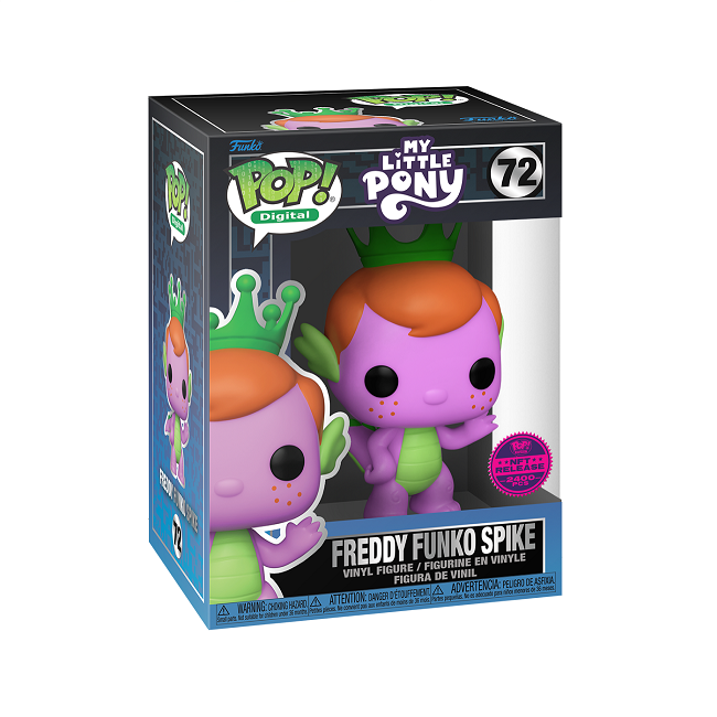  Freddy Funko Spike #72 - My Little Pony Funko Pop! Digital [Digital Release Lmtd 2400 pcs] 