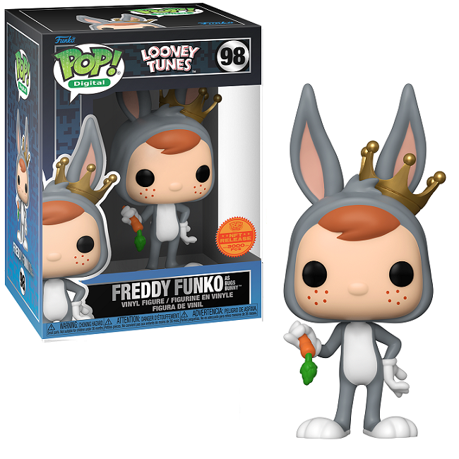  Freddy Funko as Bugs Bunny #98 - Looney Tunes Funko Pop! [Digital Release Lmtd 3000 pcs] 