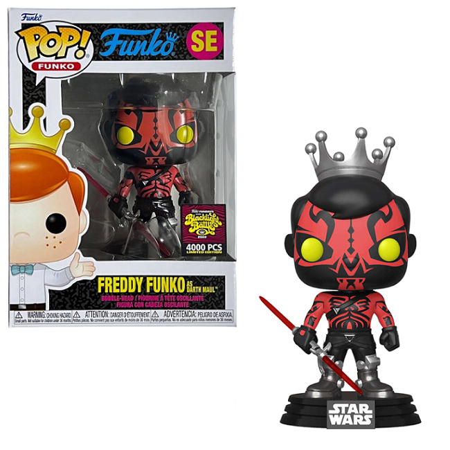  Freddy Funko as Darth Maul #SE - Funko Pop! Funko [Funday Exclusive LE 4000 PCS] 
