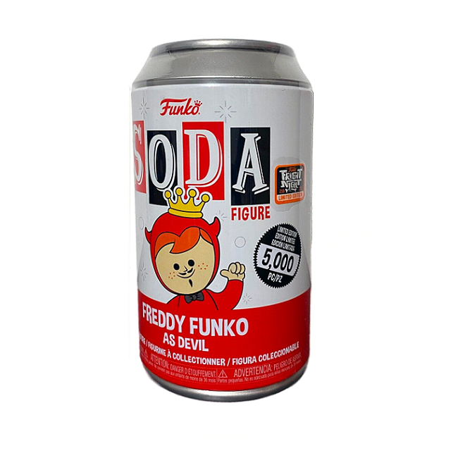  Freddy Funko as Devil – Fright Night Funko SODA [Sealed 2022 Limited Edition 5000 Pieces] 