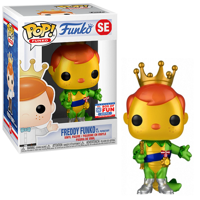  Freddy Funko as H.R. Pufnstuf #SE - Funko Pop! Funko [Metallic 2021 Fundays Lmtd. 2000 PCS] 
