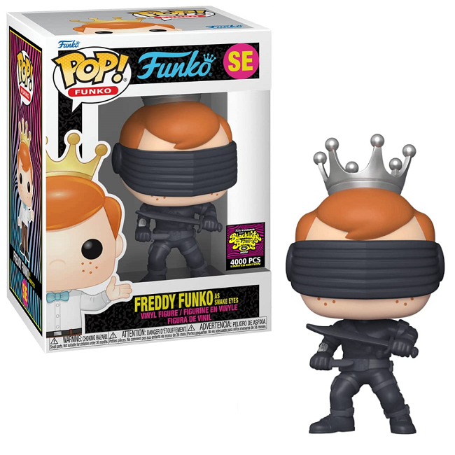  Freddy Funko as Snake Eyes #SE - Funko Pop! Funko [2022 Fundays LE 4000] 