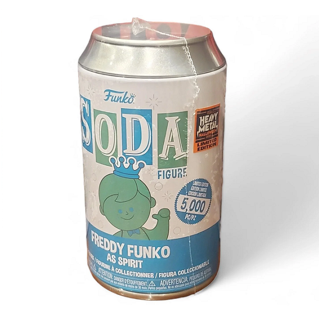  Freddy Funko as Spirit - Heavy Metal Halloween 2023 Funko Soda [Sealed Can Lmtd 5000pcs] 