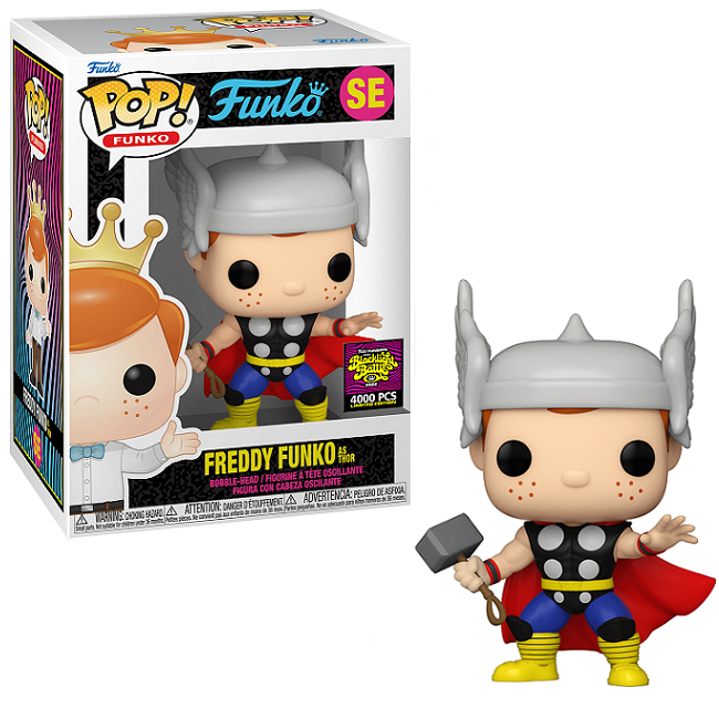  Freddy Funko as Thor #SE - Funko Pop! Funko [Metallic 2022 Fundays LE 1000] 