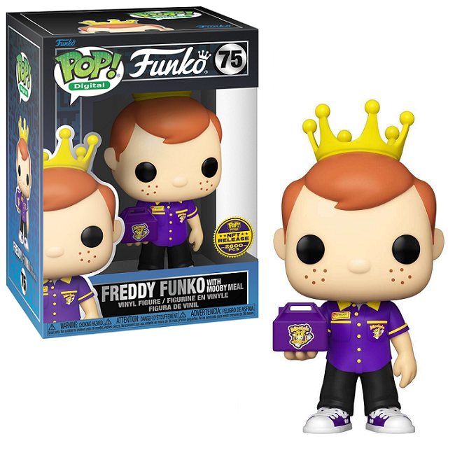  Freddy Funko with Mooby Meal #75 - Jay & Silent Bob Funko Pop! Digital [Digital Release Lmtd 2600 pcs] 