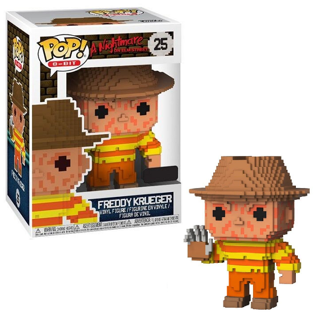  Freddy Krueger #25 - Nightmare on Elm Street Funko Pop! 8-Bit [NES Colors EB Games Exclusive] 