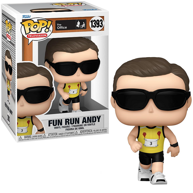  Fun Run Andy #1393 - The Office Funko Pop! TV 