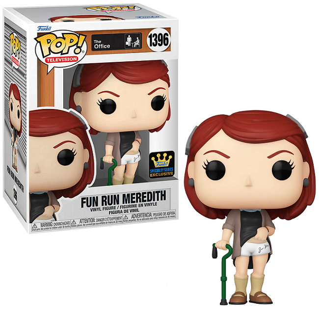  Fun Run Meredith #1396 - The Office Funko Pop! TV [Specialty Series Exclusive] 