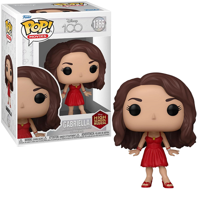  Gabriella #1366 - High School Musical Disney 100 Funko Pop! Movies 