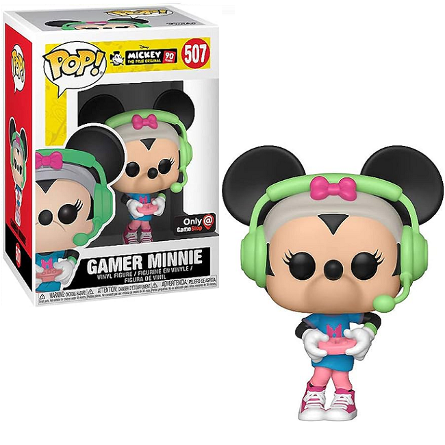  Gamer Minnie #507 - Mickey 90th Funko Pop! [GameStop Exclusive] 