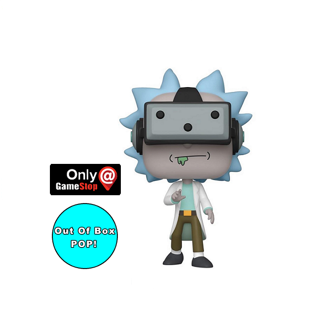  Gamer Rick #741 - Rick and Morty Funko Pop! Animation [GameStop Exclusive] [OOB] 