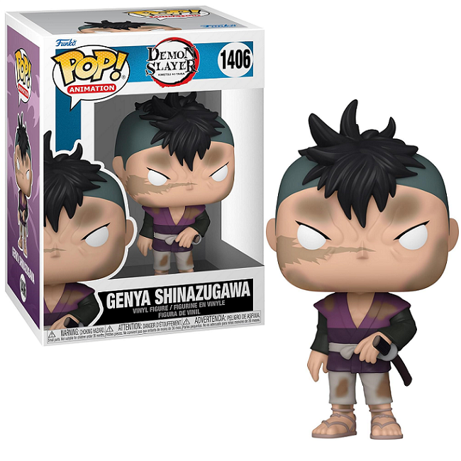  Genya Shinazugawa #1406 - Demon Slayer Funko Pop! Animation 