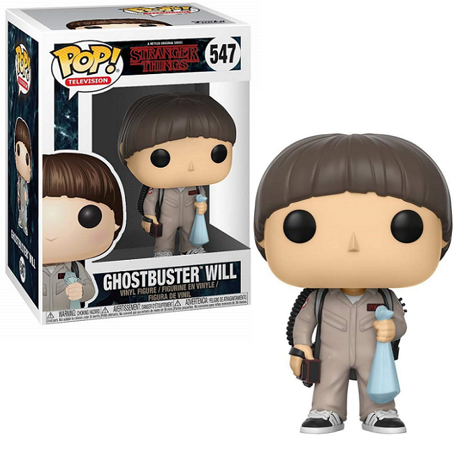  Ghostbusters Will #547 - Stranger Things Funko Pop! TV 