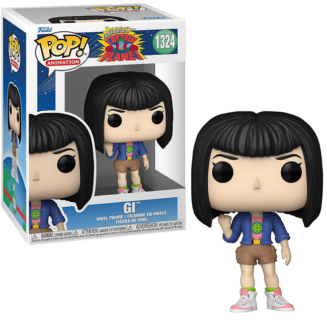  Gi #1324 - The New Adventures of Captain Planet Funko Pop! Animation 
