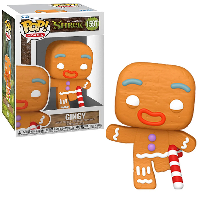  Gingy #1597 - Shrek 30th Funko Pop! Movies 