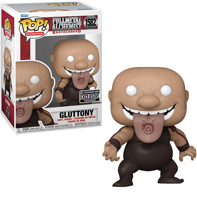  Gluttony #1582 - Fullmetal Alchemist Brotherhood Funko Pop! Animation [EE Exclusive] 