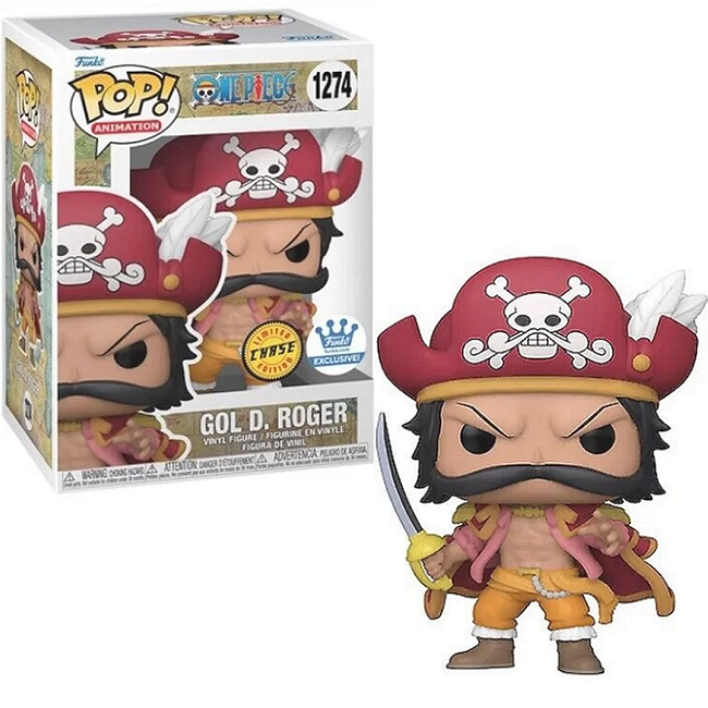  Gol D Roger #1274 - One Piece Funko Pop! Animation [Funko Exclusive Chase] 