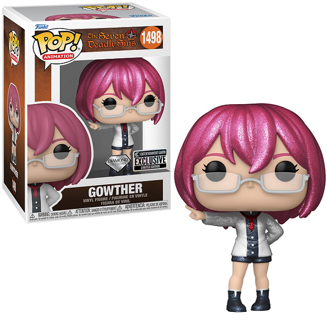  Gowther #1498 - Seven Deadly Sins Funko Pop! Animation [Diamond EE Exclusive] 