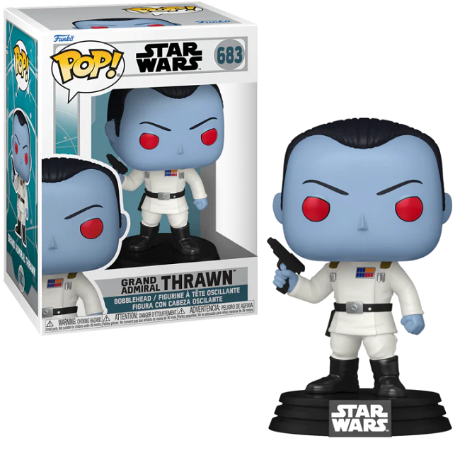  Grand Admiral Thrawn #683 - Star Wars Ahsoka Funko Pop! 