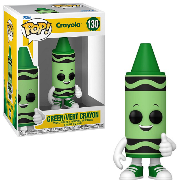  Green Crayon #130 - Crayola Funko Pop! 
