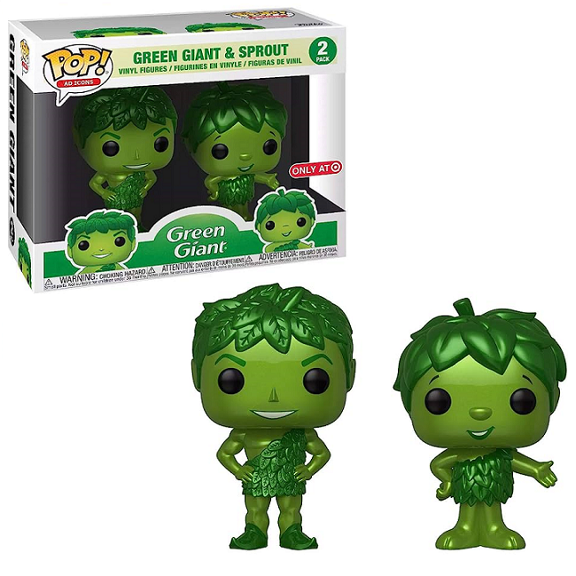  Green Giant & Sprout - Green Giant Funko Pop! Ad Icons [2-Pack Target Exclusive] 
