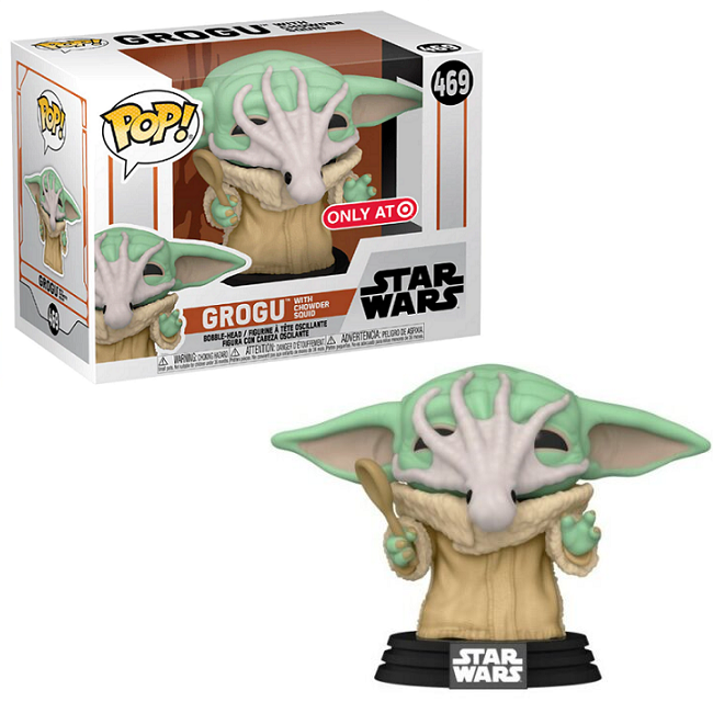  Grogu With Chowder Squid #469 - The Mandalorian Funko Pop! [Target Exclusive] 