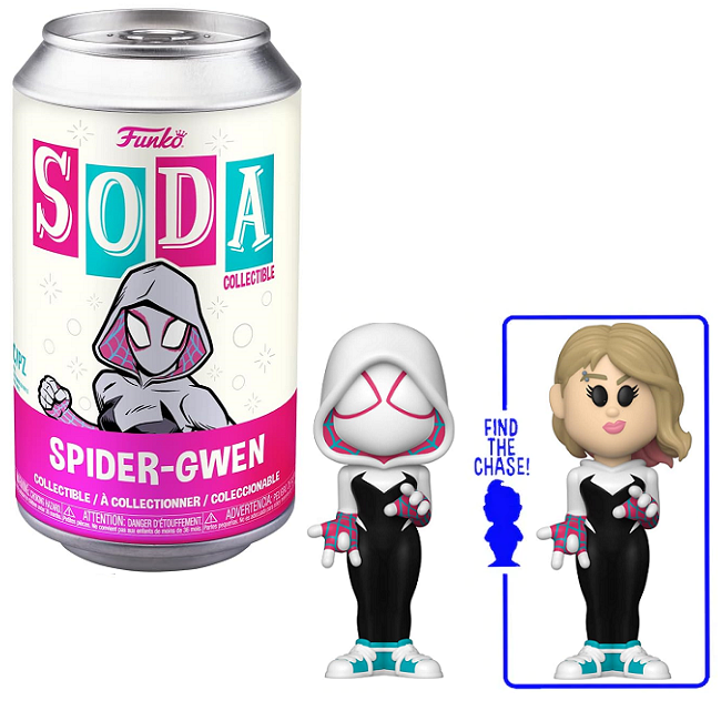  Spider-Gwen - Spider-Man Across the Spider-Verse Funko SODA [With Chance Of Chase] 