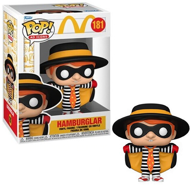  Hamburgler #181 - McDonalds Funko Pop! Ad Icons 