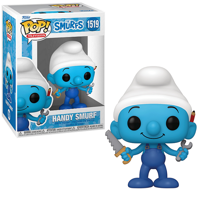  Handy Smurf #1519 - Smurfs Funko Pop! TV 