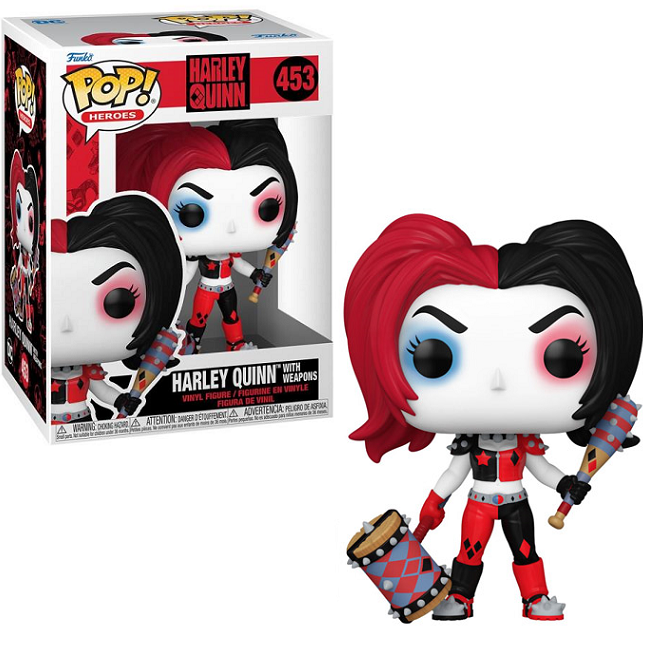  Harley Quinn With Weapons #452 - Harley Quinn Funko Pop! Heroes 