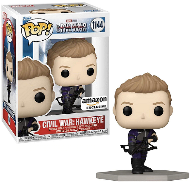  Hawkeye #1144 - Captain America Civil War Funko Pop! [Amazon Exclusive] 