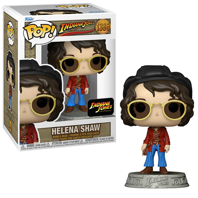  Helena Shaw #1386 - Indiana Jones and the Dial of Destiny Funko Pop! Movies 
