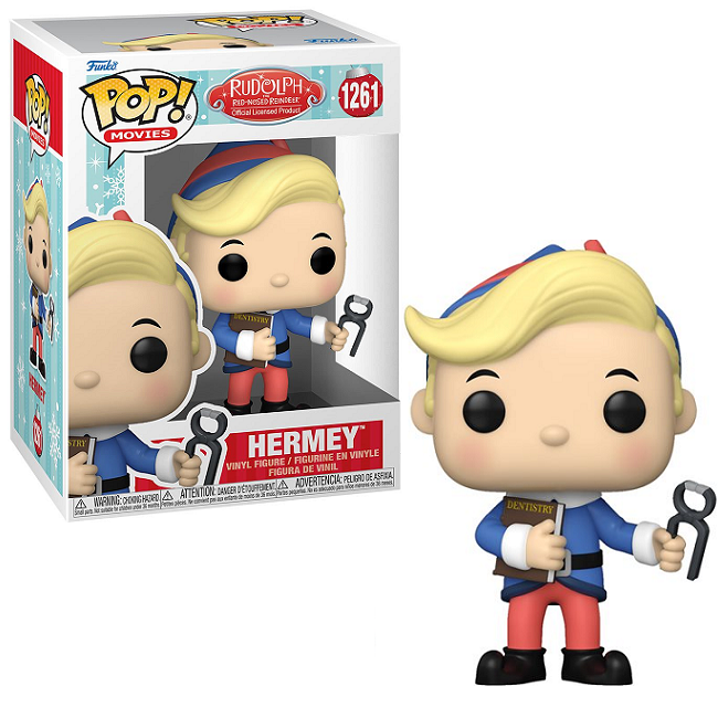  Hermey The Elf #1261 - Rudolph the Red-Nosed Reindeer Funko Pop! Movies 
