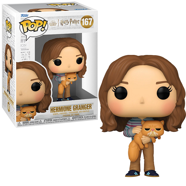  Hermione Granger with Crookshanks #167 - Harry Potter and the Prisoner of Azkaban Funko Pop! 