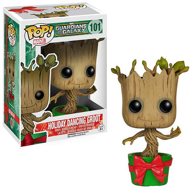  Holiday Dancing Groot #101 - Guardians Of The Galaxy Funko Pop! Marvel 