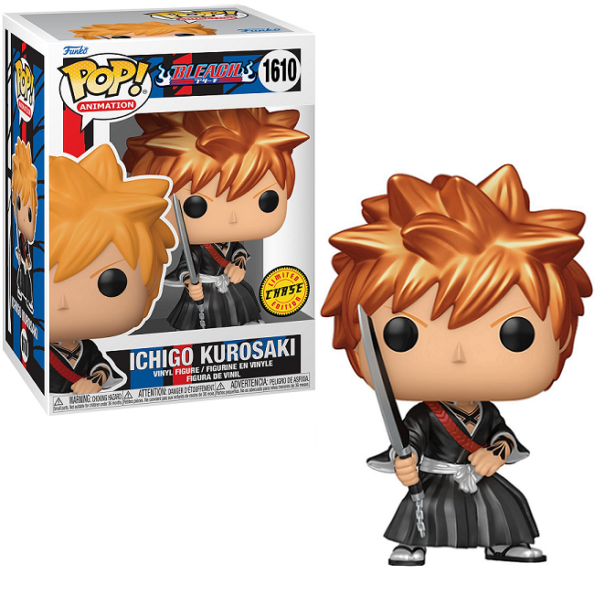  Ichigo #1610 - Bleach Funko Pop! Animation [Metallic Chase] 