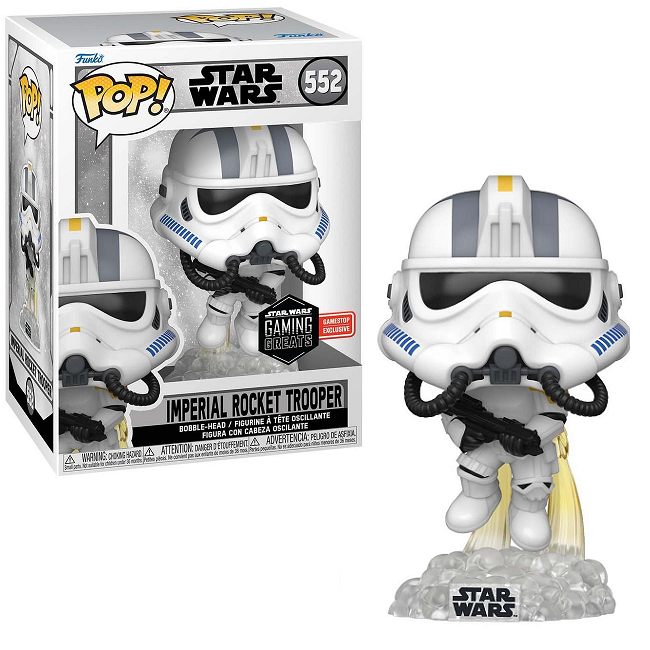  Imperial Rocket Trooper #552 - Star Wars Gaming Greats Funko Pop! [GameStop Exclusive] 