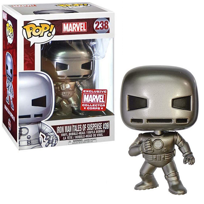  Iron Man #238 - Marvel Funko Pop! [Tales Of Suspense #39] [Marvel Collector Corps Exclusive] 