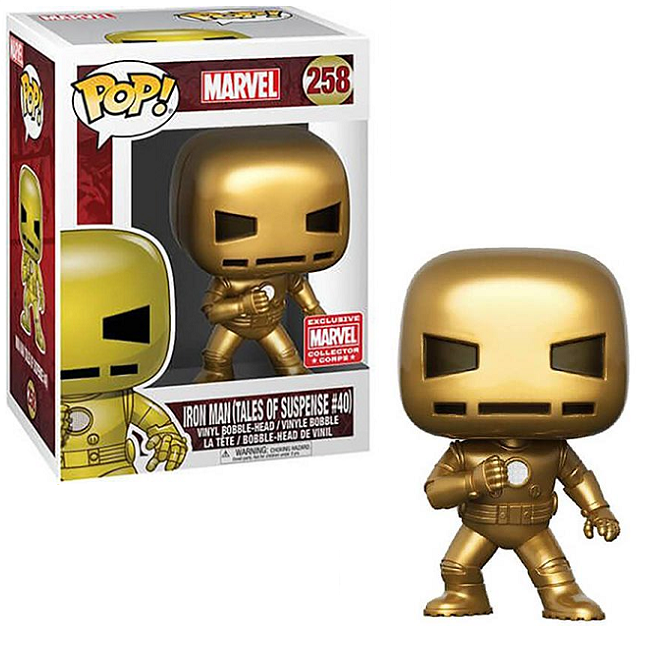  Iron Man #258 - Marvel Funko Pop! [Tales Of Suspense #40] [Marvel Collector Corps Exclusive] 