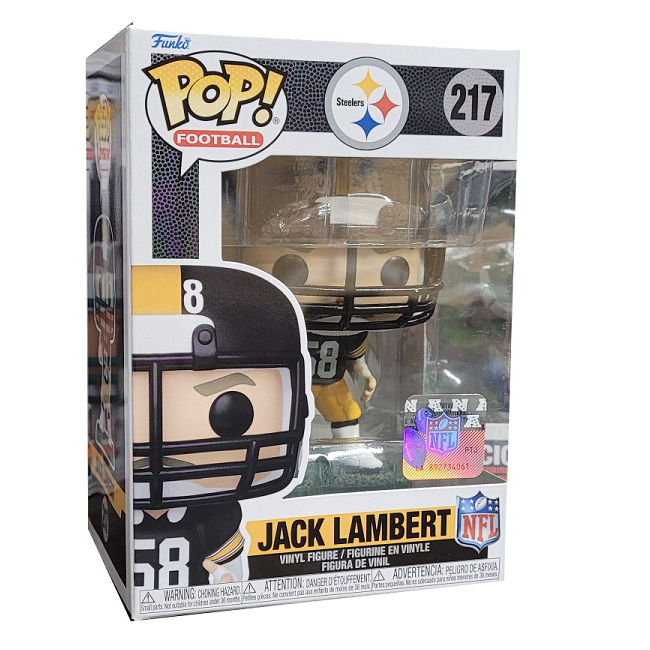  Jack Lambert #217 - Steelers Funko Pop! NFL [Legends] 