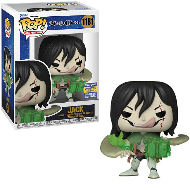  Jack #1181 - Black Clover Funko Pop! Animation [2022 Winter Convention] 