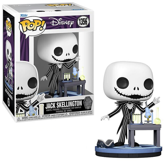  Jack Skellington in Lab #1356 - The Nightmare Before Christmas 30th Funko Pop! 
