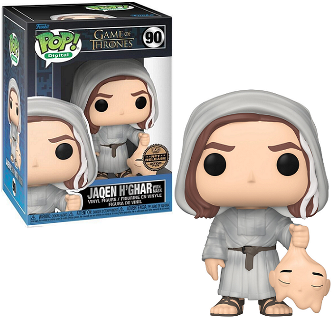  Jaqen H'ghar with Mask #90 - Game of Thrones Funko Pop! Digital [Digital Exclusive Lmtd 2700 pcs] 